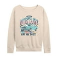 thumbnail image 1 of Ford - Mustang Eat My Dust - Women's French Terry Long Sleeve Pullover, 1 of 4