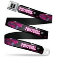 thumbnail image 1 of Ford Mustang Emblem Mustang Pony Girl Tire Tread Black Gray Fuchsias Seatbelt Belt Standard, 1 of 2