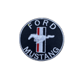 thumbnail image 1 of Ford Mustang Embroidered Iron-on Patch, 1 of 1