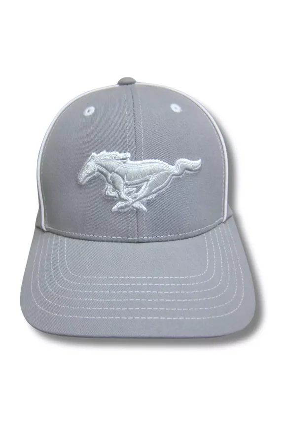 Ford Mustang Embroidered Pony Logo Baseball Cap Racing Hat Official Licensed