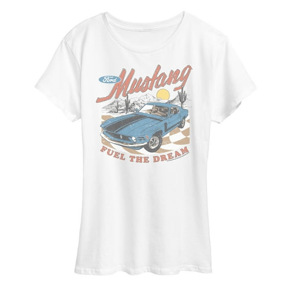 Ford - Mustang Fuel The Dream - Women's Short Sleeve Graphic Tee