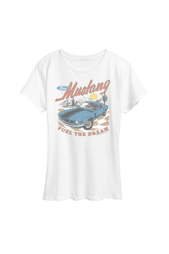 - Mustang Fuel The Dream - Women's Short Sleeve Graphic Tee