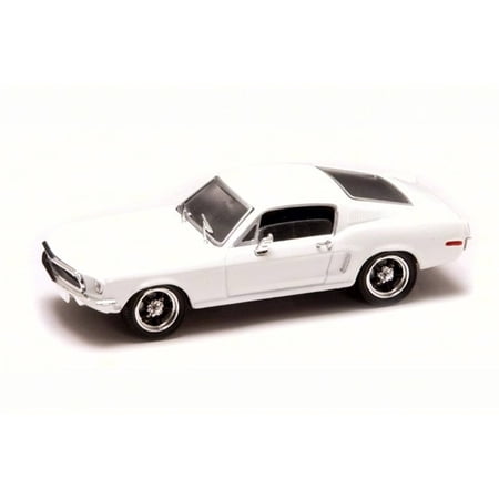 Ford Mustang GT 2+2 Fastback, White - Lucky 43206 - 1/43 Scale Diecast Model Toy Car