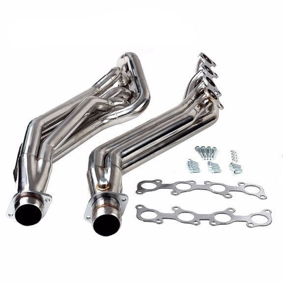 Ford Mustang GT 5.0L V8 Exhaust Header, MT001009, 2011-2016, 1.75" Tube, 2.5" Collector, TIG Welded, 4-1 Racing Design, Engine Exhaust System
