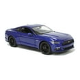 thumbnail image 1 of Ford Mustang GT Diecast Model 1:24 scale Blue Welly, 1 of 1