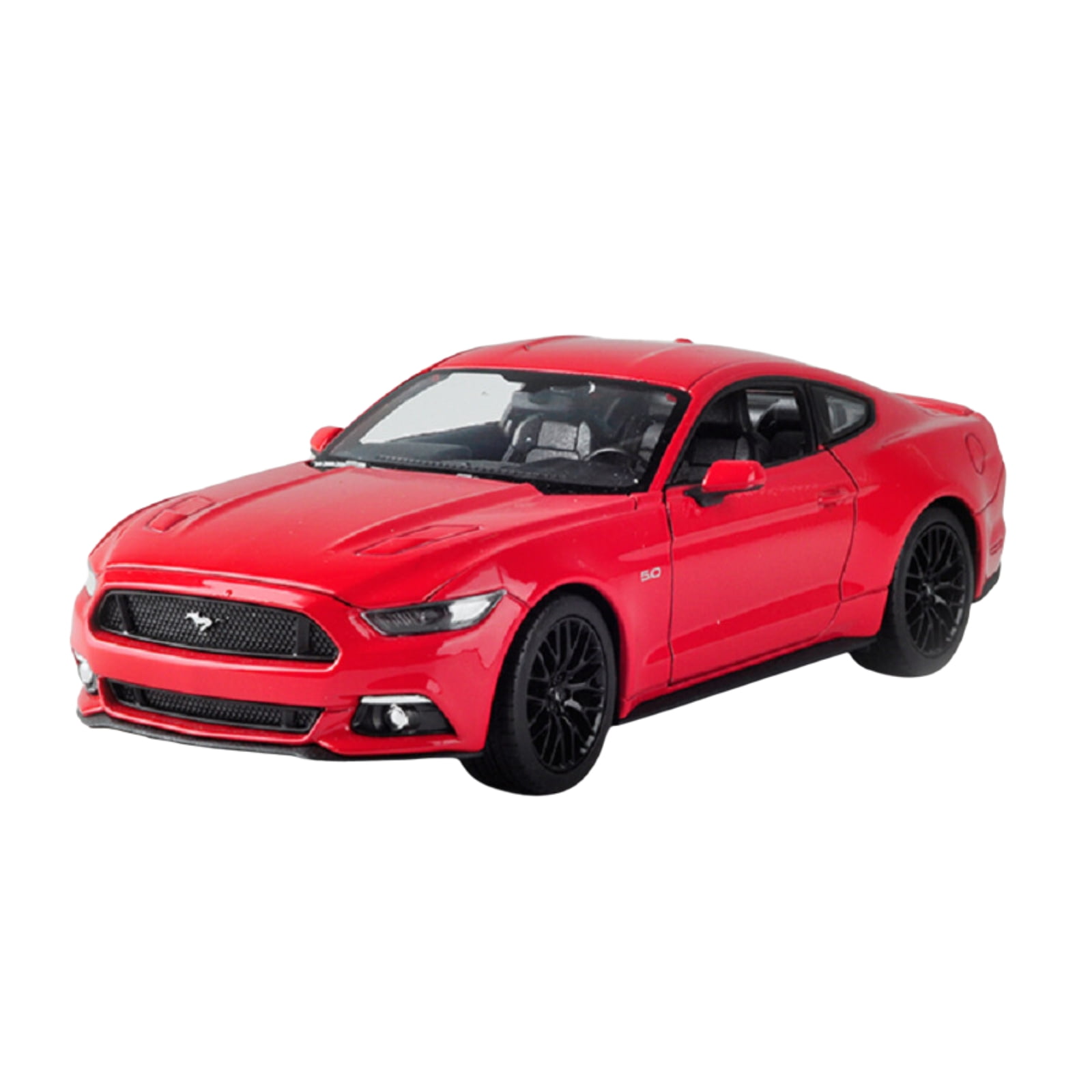 Ford Mustang GT Diecast Model 1:24 scale Red Welly - Walmart.com
