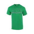 thumbnail image 1 of Ford Mustang Grill Legend Honeycomb Grill and Pony Emblem Classic Racing Performance Race Muscle Car T-shirt Emblem Logo-Kelly-5Xl, 1 of 4