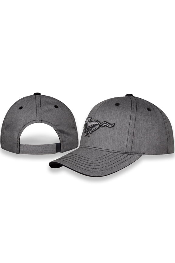 Mustang Heather Gray Cotton Hat