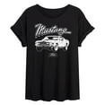 thumbnail image 1 of Ford - Mustang - Juniors Oversized Graphic T-Shirt, 1 of 4