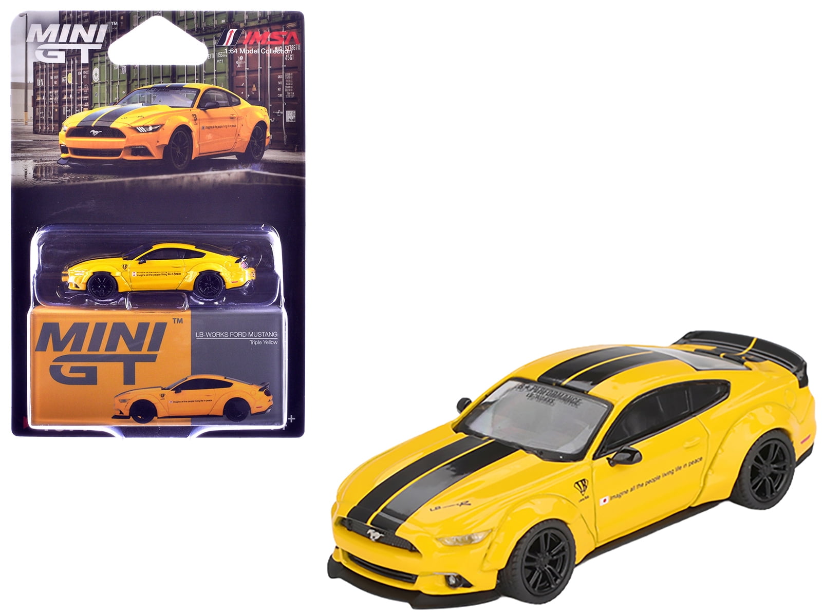 Yellow Mustang
