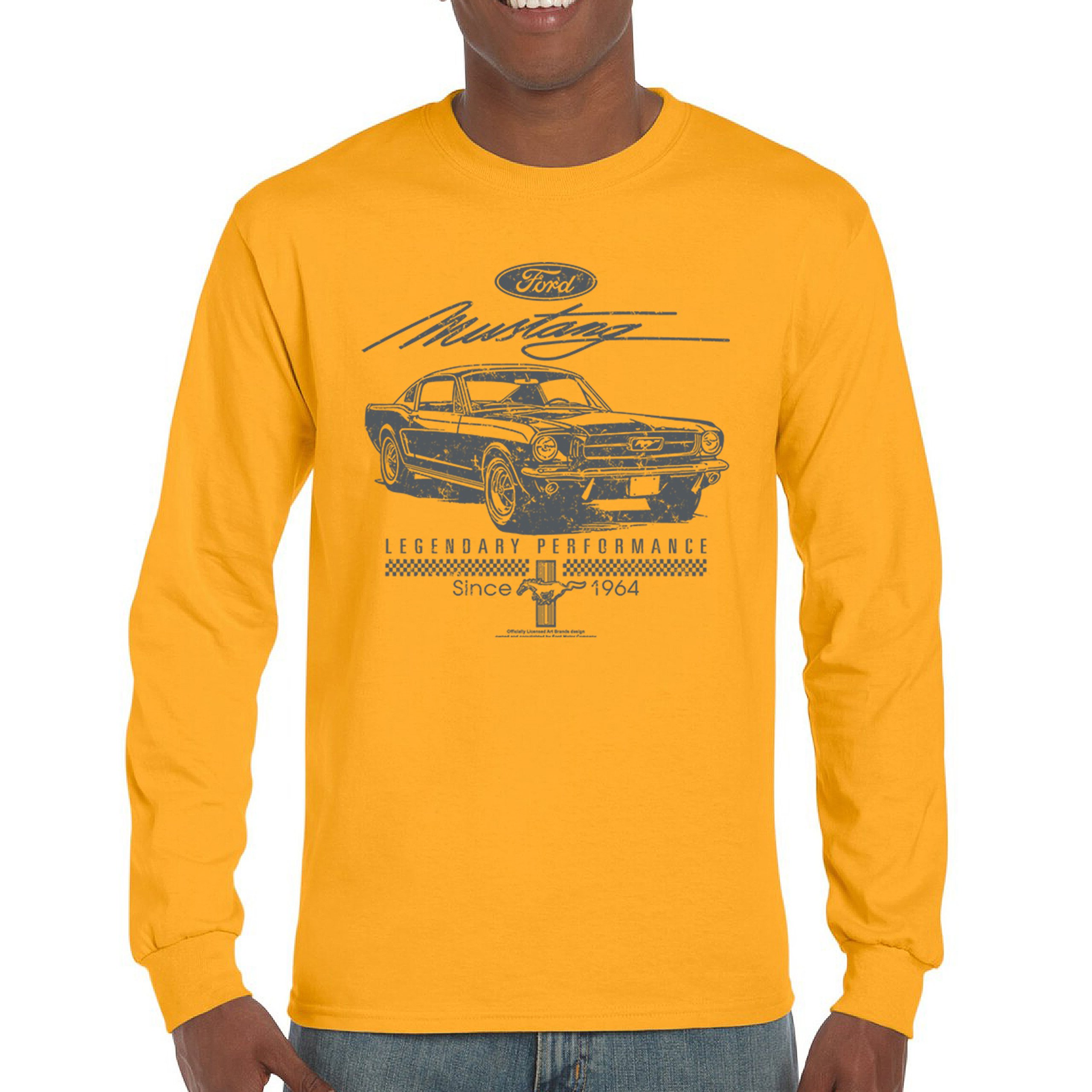 T-shirt Mustang American Classic - Taille L - Modèle Vintage Graphique
