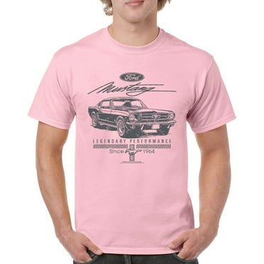 Ford Mustang Legendary Performance Since Since 1964 T-shirt Vintage Classic American Muscle Car Licensed Men's Tee
