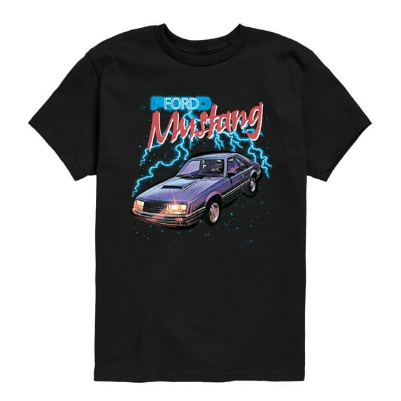 Ford - Mustang Lightning - Youth Short Sleeve Graphic T-Shirt