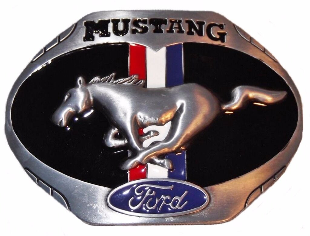Mustang belt buckle hotsell