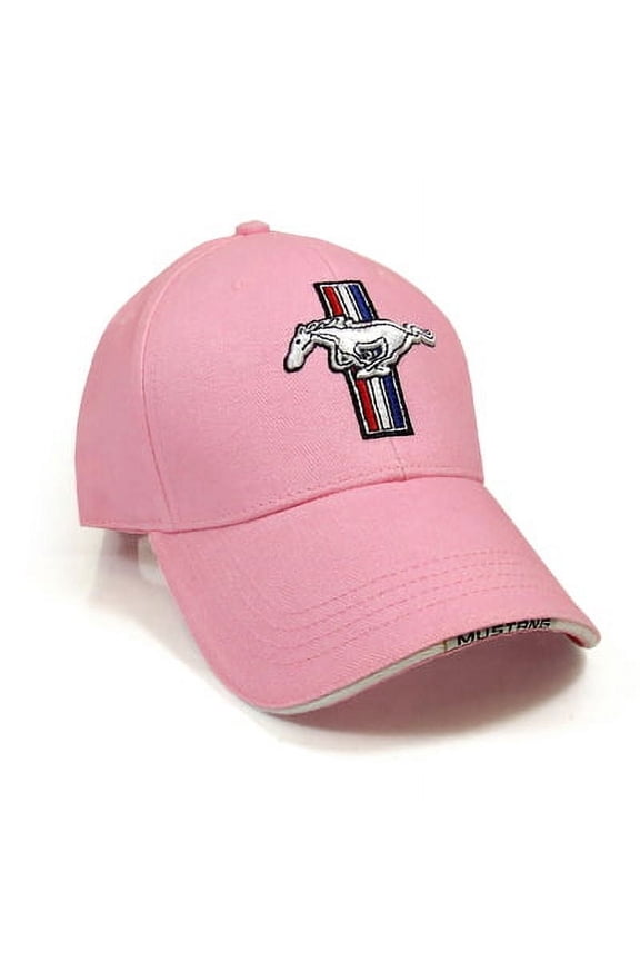 Ford Mustang Logo Pink Baseball Cap