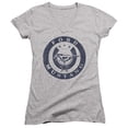 thumbnail image 1 of Ford Mustang Lucky Ford Mustang Junior Women's V-Neck T-Shirt Athletic Heather, 1 of 1