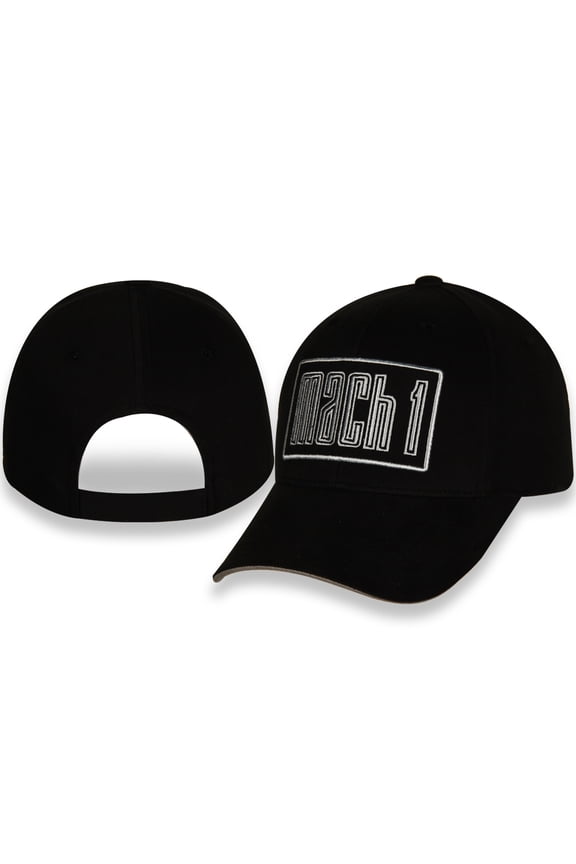 Ford Mustang Mach 1 Black Cotton Hat