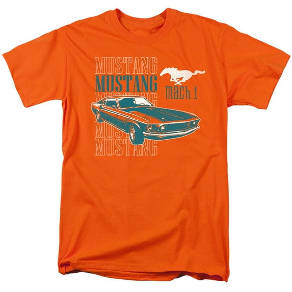 Ford Mustang Mach 1 Repeat Unisex Adult T Shirt For Men And Women