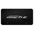 thumbnail image 1 of Ford Mustang Mach-E Laser Etched Logo Black License Plate Official Licensed, 1 of 1
