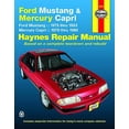 thumbnail image 1 of Pre-Owned Ford Mustang 1979 Thru 1993 & Mercury Capri 1979 Thru 1986 Haynes Repair Manual (Paperback) 1563921308 9781563921308, 1 of 1