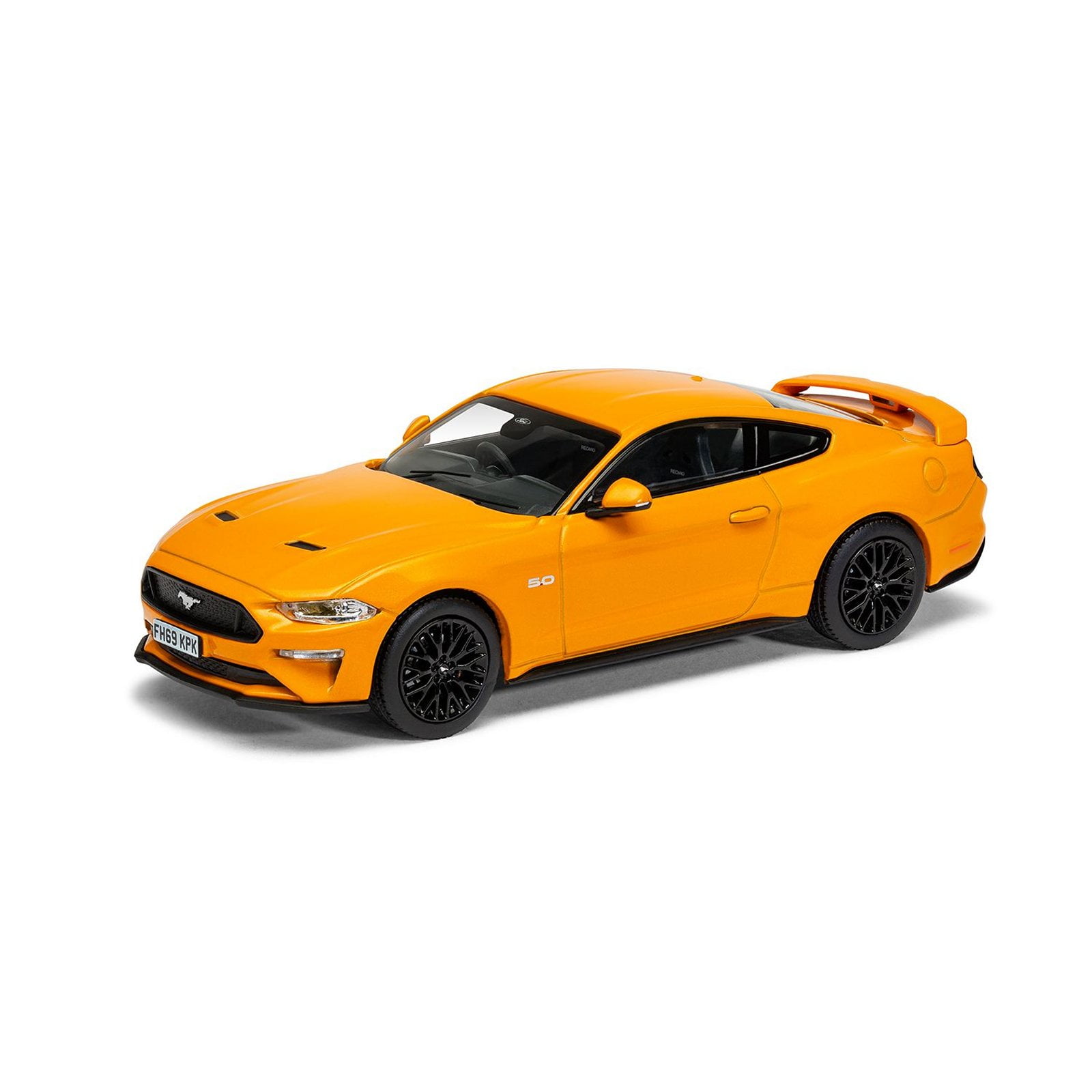 Ford Mustang Mk6 GT Diecast Model 1:43 scale Orange Fury - Walmart.com
