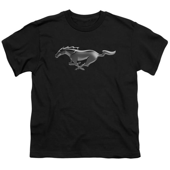 Ford Mustang Modern Mustang S/S Youth 18/1 T-Shirt Black