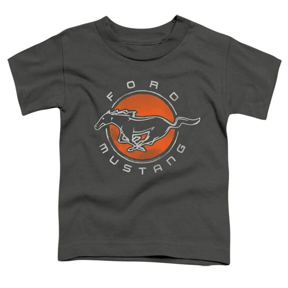 Ford Mustang Mustang Circle S/S Toddler T-Shirt Charcoal