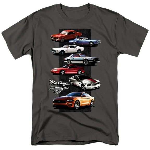 Ford Mustang Mustang Stack Unisex Adult T Shirt For Men And Women