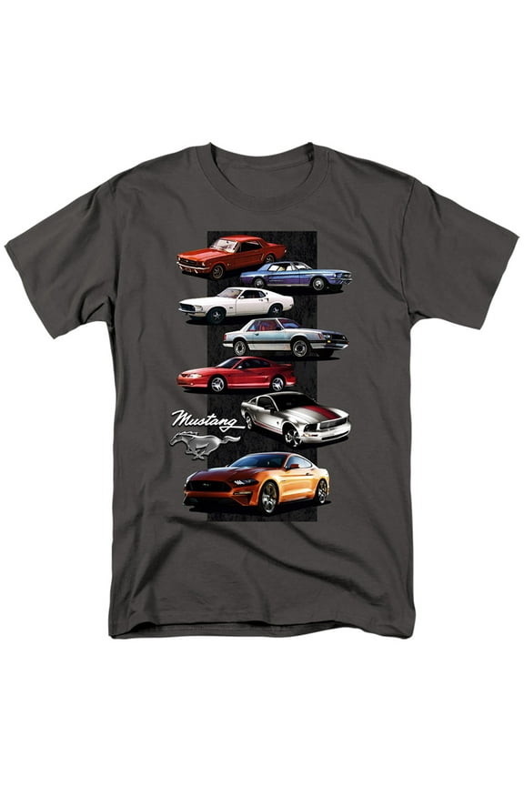 Ford Mustang Mustang Stack Unisex Adult T Shirt For Men And Women