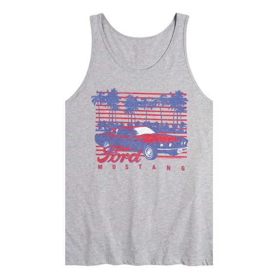 Ford - Mustang Palm Trees - Men's Jersey Tank