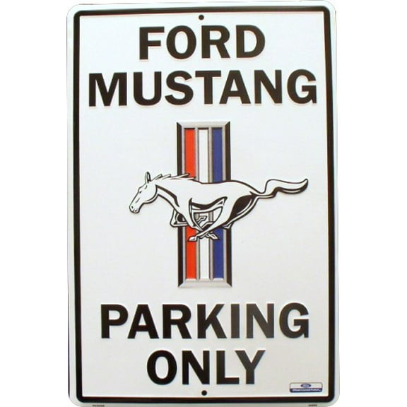 Ford Mustang Parking sign