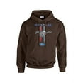 thumbnail image 1 of Ford Mustang Pony Unisex Hooded Sweatshirt Logo Hoodie Performance Racing Car Muscle Car Hood-Brown-Medium, 1 of 4