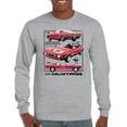 thumbnail image 1 of Ford Mustang Poster 1968 1969 1971 Long Sleeve T-shirt Legendary Performance American Classic Muscle Car Licensed, 1 of 7