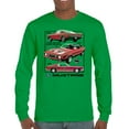 thumbnail image 1 of Ford Mustang Poster 1968 1969 1971 Long Sleeve T-shirt Legendary Performance American Classic Muscle Car Licensed, 1 of 7