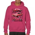 thumbnail image 1 of Ford Mustang Poster 1968 1969 1971 Sweatshirt Legendary Performance American Classic Muscle Car Licensed Hoodie, 1 of 7