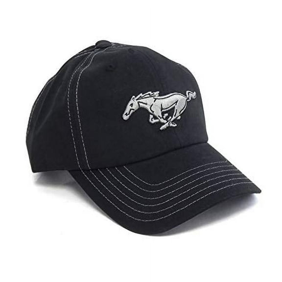 Ford Mustang Racing Black Baseball Cap