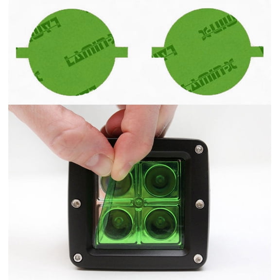 Ford Mustang Roush (10-12) Green Fog Light Covers