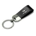 thumbnail image 1 of Ford Mustang Script Large Genuine Black Leather Loop Strap Key Chain, 1 of 4