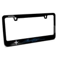 thumbnail image 1 of Ford Mustang Script in Blue Black Metal License Plate Frame, 1 of 3