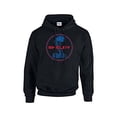 thumbnail image 1 of Ford Mustang Shelby Cobra Hooded Sweatshirt Blue and Red Hoodie Hood Racing Performance Tough Muscle Car   Design-Black-Large, 1 of 4