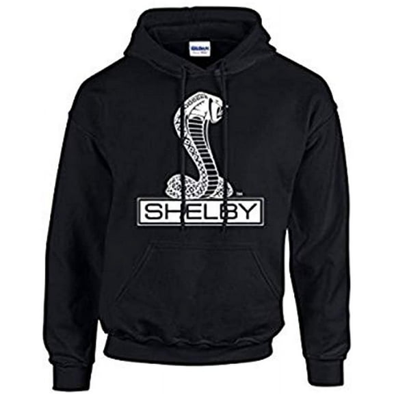 Ford Mustang Shelby Cobra Hooded Sweatshirt Licensed Motor Company Hoodie Hood Racing Performance Tough Car Hotrod Muscle-Forest-XXL