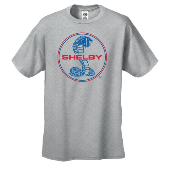 Ford Mustang Shelby Cobra T-shirt Blue & Red Shirt Car Enthusiast Tee Hotrod Muscle Car Stang Racing Performance Tee ShirtDesign-Sports-XXL