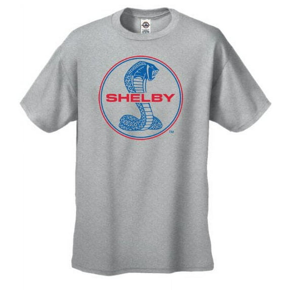 Ford Mustang Shelby Cobra T-shirt Blue & Red Shirt Car Enthusiast Tee Hotrod Muscle Car Stang Racing Performance Tee ShirtDesign-sports-4xl