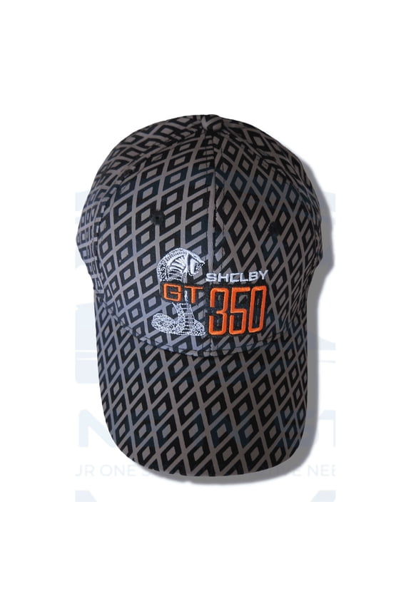Ford Mustang Shelby GT 350 Embroidered Baseball Cap Grey/Black Official Licensed