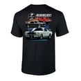 thumbnail image 1 of Ford Mustang Shelby T-shirt Various Shelby Models Classic Antique Garage Enthusiast Racing Race Hotrod Performance-Black-Medium, 1 of 4