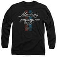 thumbnail image 1 of Ford Mustang Stripes Unisex Adult Long-Sleeve T Shirt, Black,Medium, 1 of 2
