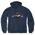 thumbnail image 1 of Ford Mustang The Boss Is In Unisex Adult Pull-Over Hoodie, Navy, Medium, 1 of 5