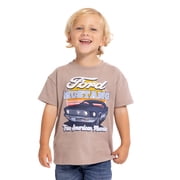 Ford Mustang Toddlers' Graphic Tee with Short Sleeves, Sizes 12M-5T
