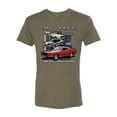 thumbnail image 1 of Wild Bobby Ford Mustang Untamed Spirit Mens Cars and Trucks Men Premium Tri Blend Tee, 1 of 6