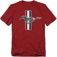 thumbnail image 1 of Ford Mustang T-Shirt Vintage Stripes Unisex Graphic Tee For Men & Women, 1 of 7